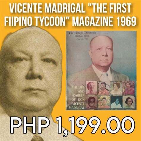 Vicente Madrigal .